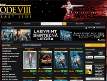 Tablet Screenshot of dvdlipa.sk